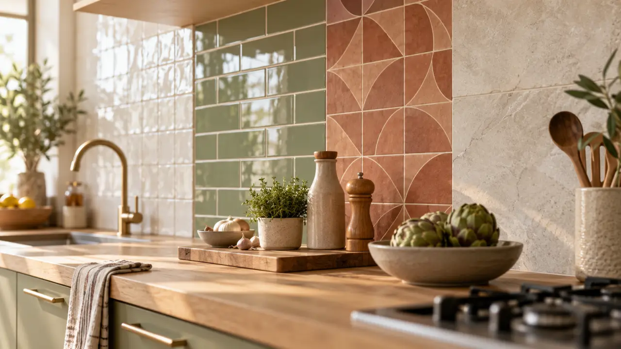Carrelage mural de cuisine : 4 idées pour éclairer, structurer et protéger la crédence