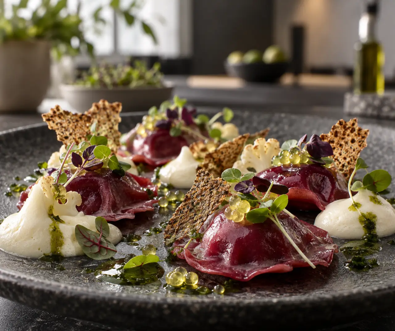 Entrées vegan gastronomiques : les textures qui font oublier le beurre et les œufs