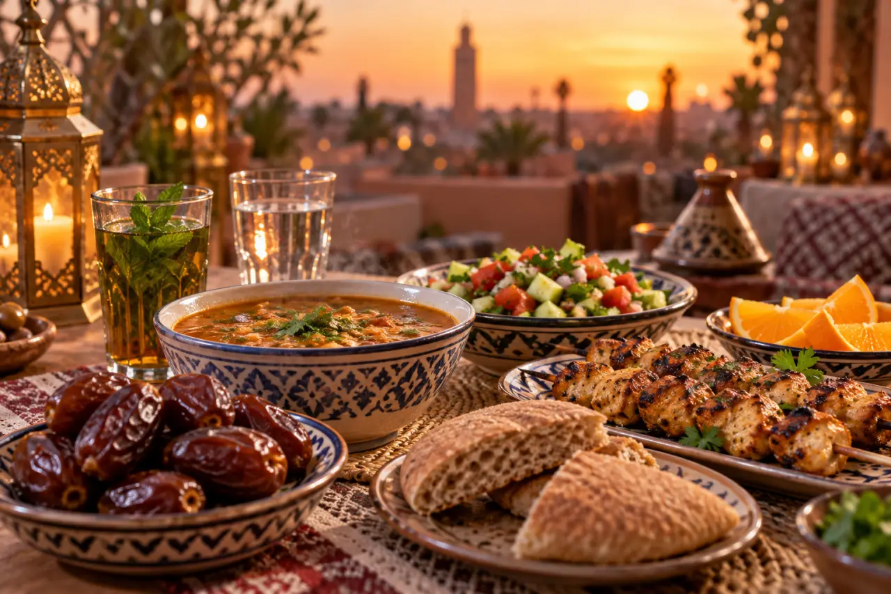 Idées repas Ramadan : composez un ftour généreux sans finir trop lourd