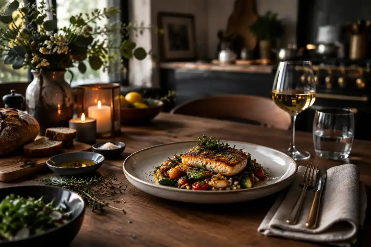 Dressage culinaire artistique et haut de gamme