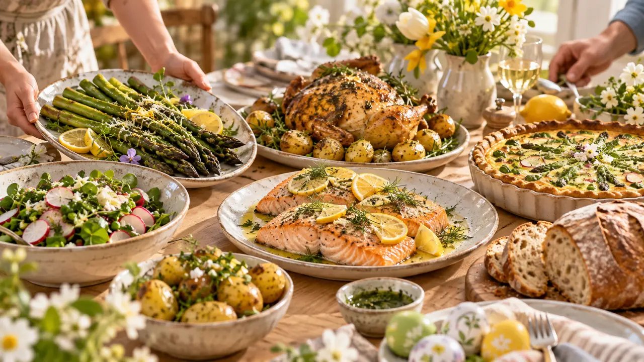 Idées repas d’avril : 5 dîners frais et un menu de Pâques sans rester en cuisine